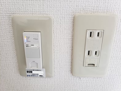 埋込Wi-Fi設置後の写真