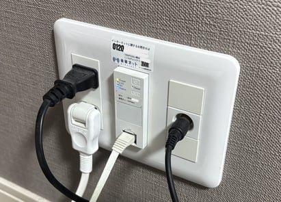 交換後のお部屋のWi-Fi機器
