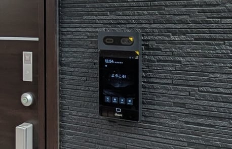 集合玄関に設置したオートロック