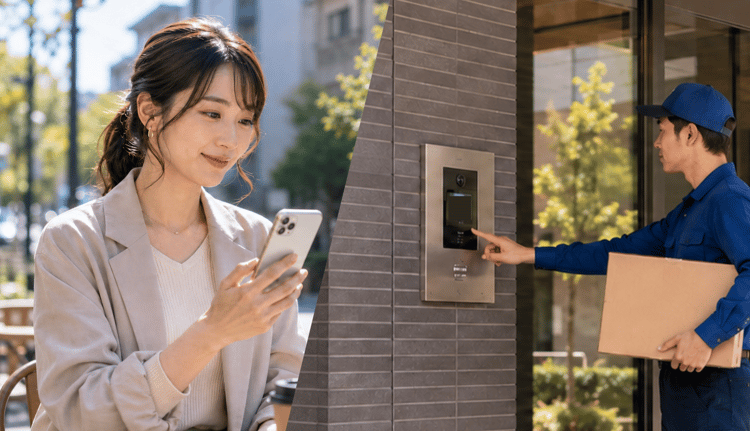 スマホ対応オートロックで何ができる？遠隔応対・解錠を解説